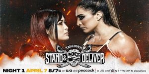 WWE NXT TAKEOVER Stand Deliver 2021 Shirai VS Gonzalez