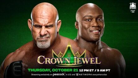 WWE Crown Jewel 2021 Repeticion y Resultados goldberg vs lashley