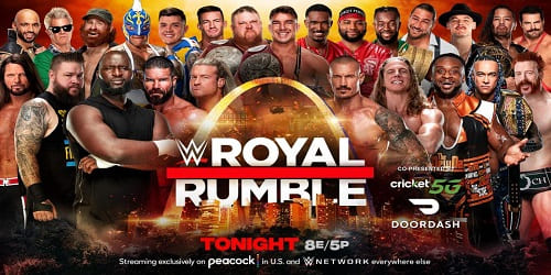 WWE Royal Rumble 2022 Combate masculino
