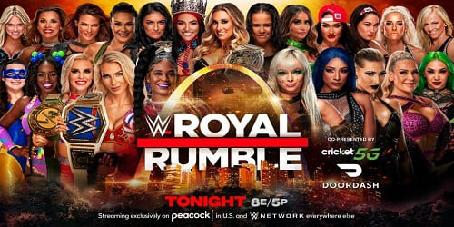 WWE Royal Rumble 2022 Repeticion combate femenino