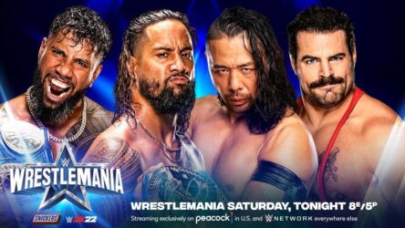WWE WrestleMania 38 Noche 1 Repeticion y Resultados usos