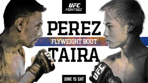 UFC Fight Night Perez vs Taira En Vivo y Repetición