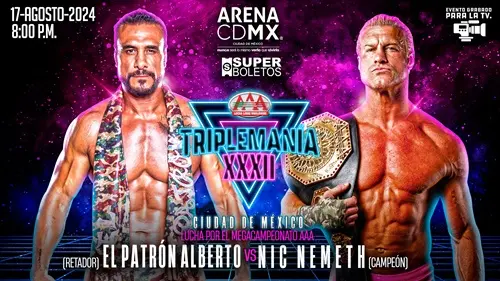 Lucha Libre AAA Triplemanía XXXII CDMX En Vivo y Repetición