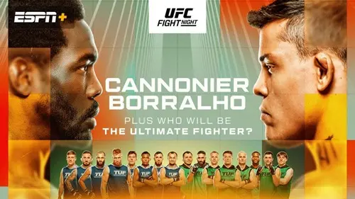 UFC Fight Night Cannonier vs Borralho En Vivo y Repetición