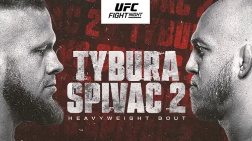 UFC Fight Night Tybura vs Spivac 2 En Vivo Online y Repetición