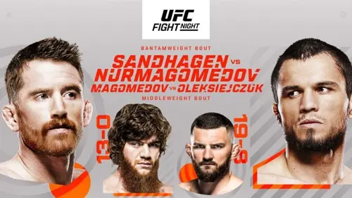 Ver UFC Sandhagen vs. Nurmagomedov En Vivo y Repetición