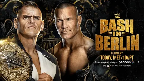 WWE Bash in Berlin 2024 Repetición y Resultados