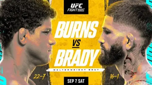 Ver UFC Fight Night Burns vs Brady En Vivo y Repetición Online