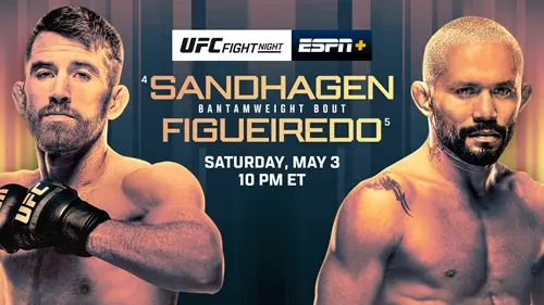 Ver UFC Fight Night Sandhagen vs Figueiredo En Vivo y Repeticion