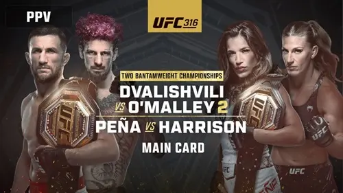 Ver UFC 316 Dvalishvili vs O’Malley 2 En Vivo y Repeticion