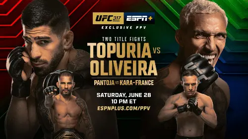 Ver UFC 317 Topuria vs Oliveira En Vivo y Repetición