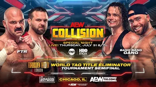 AEW Collision 31 de Julio 2025 En Vivo y Repeticion