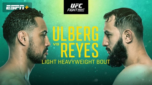 UFC Fight Night Perth Ulberg vs Reyes Online