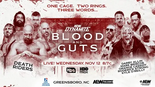 AEW Dynamite Blood And Guts 2025 12 de Noviembre 2025 En Vivo y Repetición