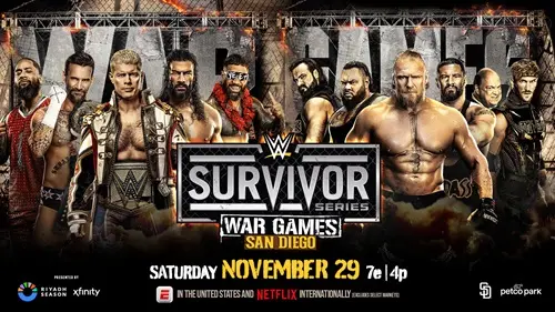 WWE Survivor Series WarGames 2025 En Vivo y Repetición