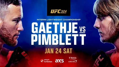 UFC 324 Gaethje vs Pimblett En Vivo y Repetición