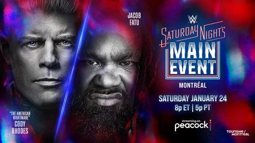 WWE Saturday Nights Main Event 24 de Enero 2026 En Vivo y Repetición