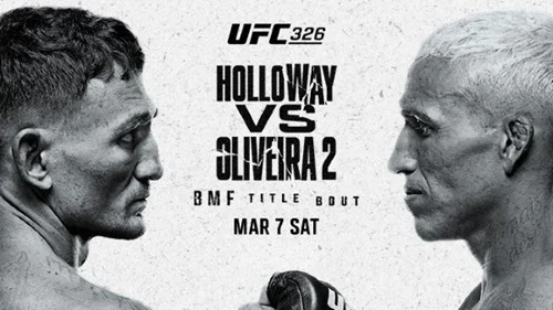UFC 326 Holloway vs Oliveira 2 En Vivo y Repetición