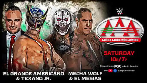 Lucha Libre AAA 25 de Abril 2026 En Vivo y Repetición