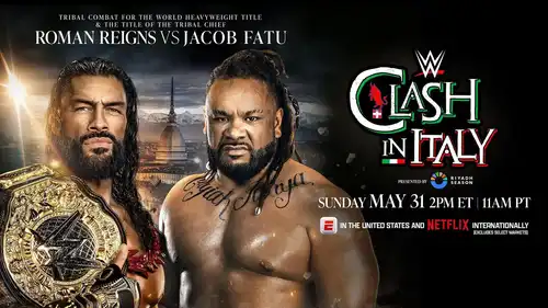 WWE Clash in Italy 2026 En Vivo y Repeticion poster